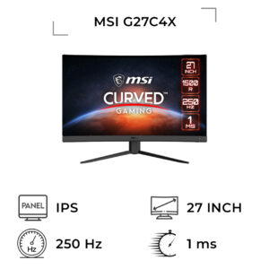 مانیتور گیمینگ ام اس آی سایز 27 اینچ مدل MSI G27C4X