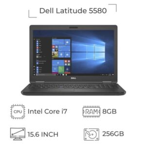 لپ تاپ استوک Latitude E5580 پردازنده i7 نسل 7
