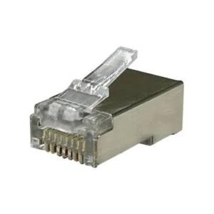 سوکت شبکه CAT6 SFTP میان گذر (بسته 100 عددی)